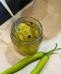 Homemade Pickled Jalapeños | Jalapeño Pickle Recipe | Quick Pickled Jalapeños | Condiment Recipe — recipe by Renu Dalal